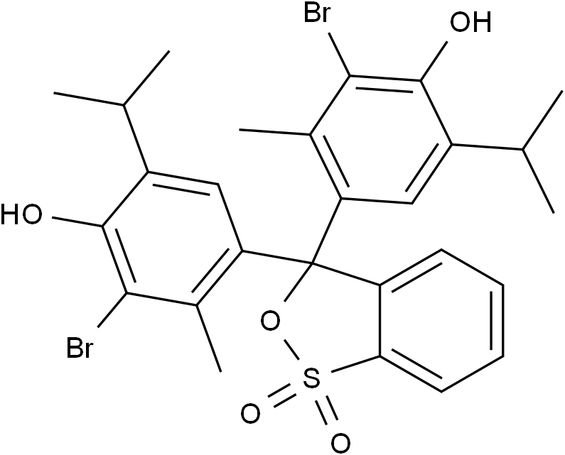 溴麝香草酚蓝结构式图片