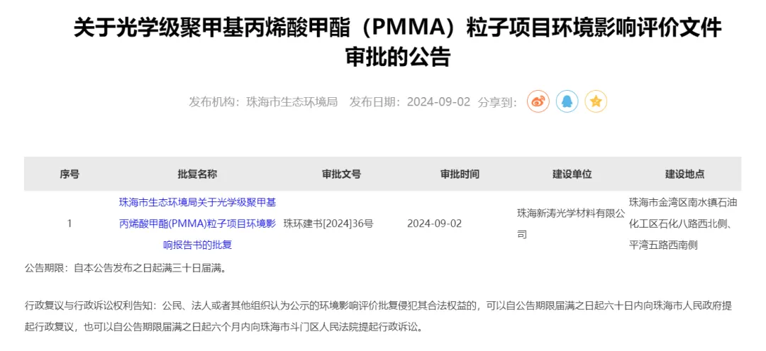 珠海新涛PMMA项目环保获批公示.jpg